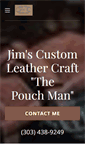 Mobile Screenshot of jimscustomleathercraft.com